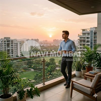“Young professional enjoying peaceful and healthy urban lifestyle”