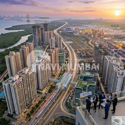 Infrastructure projects supporting Dronagiri real estate investment