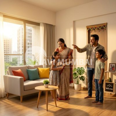 comparison of small vs spacious 2BHK in Kharghar under 80 lakhs price and carpet area