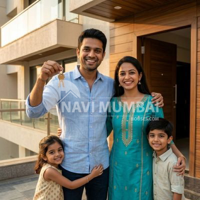 first home buying reality happy Indian family new home success