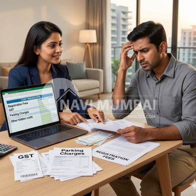 hidden costs in property buying Navi Mumbai explained by real estate agent