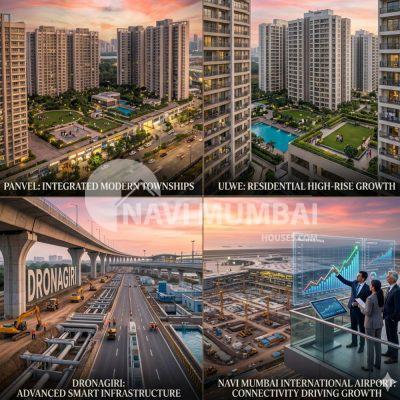 Property investment growth in Panvel Ulwe and Dronagiri near NMIA