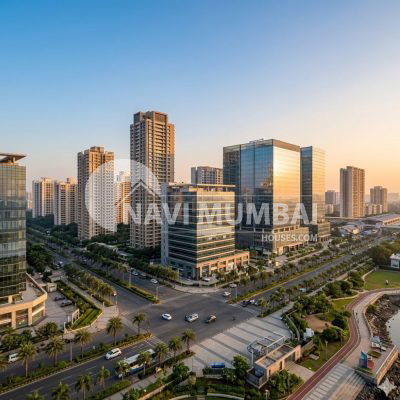 CBD Belapur 2026 skyline showcasing premium residential and commercial infrastructure
