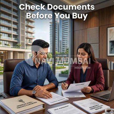 Legal verification of resale flat documents in Navi Mumbai