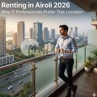 Renting in Airoli 2026 with modern residential apartments preferred by IT professionals.