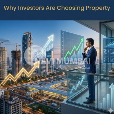 Investor analyzing property appreciation and returns in Navi Mumbai