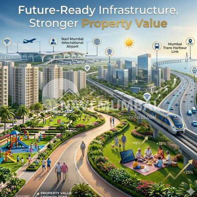 Navi Mumbai urban planning compared to Mumbai for family living