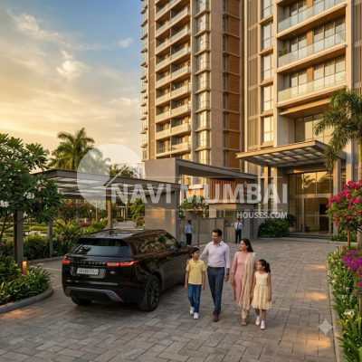 Car Parking Property Value in Navi Mumbai apartment society
