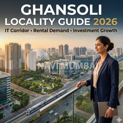 Ghansoli Locality Guide 2026 showcasing IT corridor growth and property investment opportunities in Navi Mumbai.