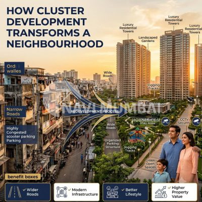 Cluster Development Scheme Maharashtra transforming old residential buildings into a modern township for home buyers