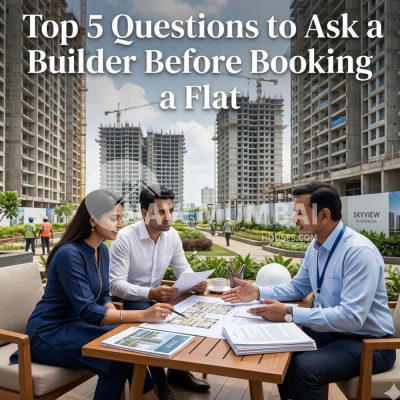 Questions to Ask a Builder Before Booking a Flat in Navi Mumbai
