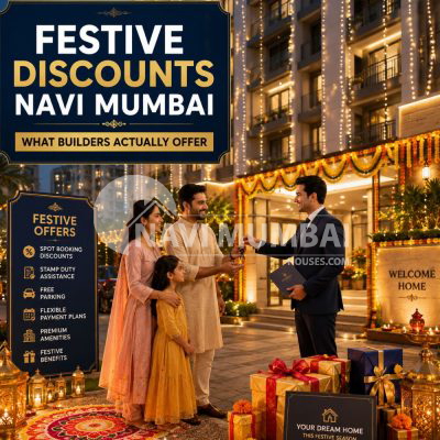 Festive Discounts Navi Mumbai on premium residential apartments during the festive season.