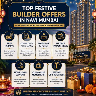 Festive Discounts Navi Mumbai on premium residential apartments during the festive season.