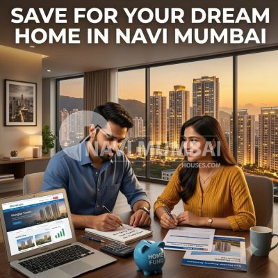 Save Down Payment Navi Mumbai planning by a first-time homebuyer.