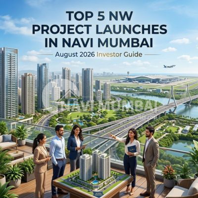 Top 5 new residential project launches in Navi Mumbai for August 2026 investment guide.