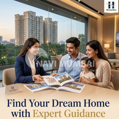 Location advantage of Hiranandani Projects in Navi Mumbai with airport and metro connectivity