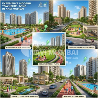 Best affordable township projects in Navi Mumbai with investment potential