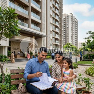 First-time buyer completing Checklist Before Buying a Flat in Navi Mumbai