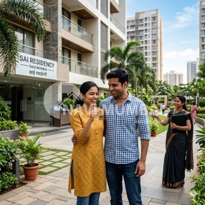 First-time home buyers purchasing property in Navi Mumbai