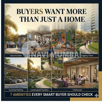 Important amenities to check before buying a flat