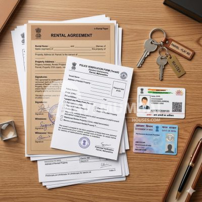 Important documents required for legally subletting a flat in Navi Mumbai.