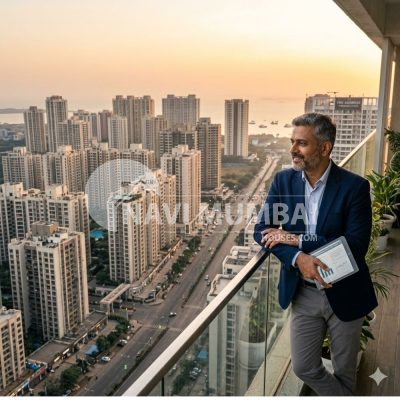 Investor evaluating Airoli and Ghansoli rental investment opportunities