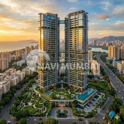 Luxury residential towers in Navi Mumbai