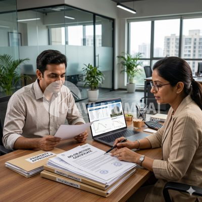 Property document verification before buying a home