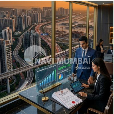 Property investor verifying legal documents and RERA compliance before buying real estate.