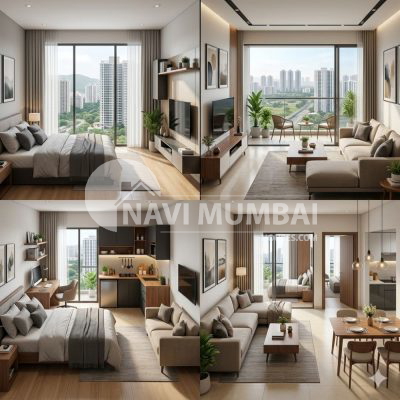 Studio vs 1BHK Navi Mumbai rental comparison for single renters