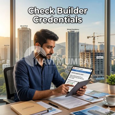 Verify builder details before buying property