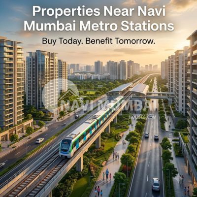 Navi Mumbai Metro Properties near upcoming metro stations