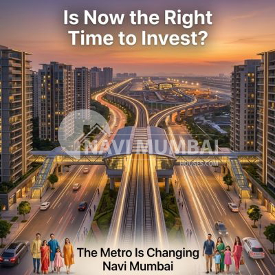 Navi Mumbai Metro Properties near upcoming metro stations