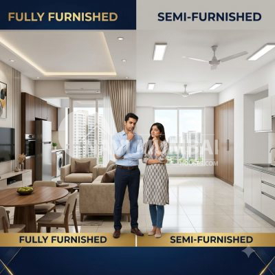 Renting furnished vs semi-furnished apartments in Navi Mumbai comparison