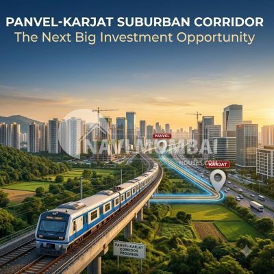 Real estate investment opportunities along the Panvel-Karjat Suburban Corridor with modern infrastructure and residential developments.