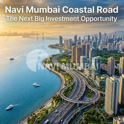 Navi Mumbai Coastal Road transforming the western belt with modern infrastructure and real estate growth.