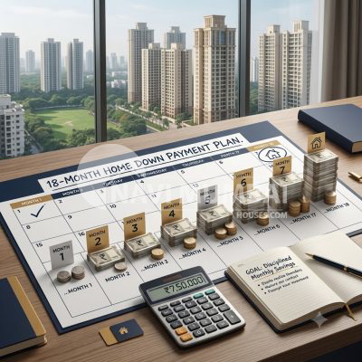 First-time buyer building a down payment fund in 18 months