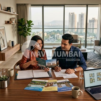 Indian couple planning to buy a home jointly in Navi Mumbai